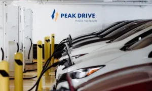 EV Car charging area