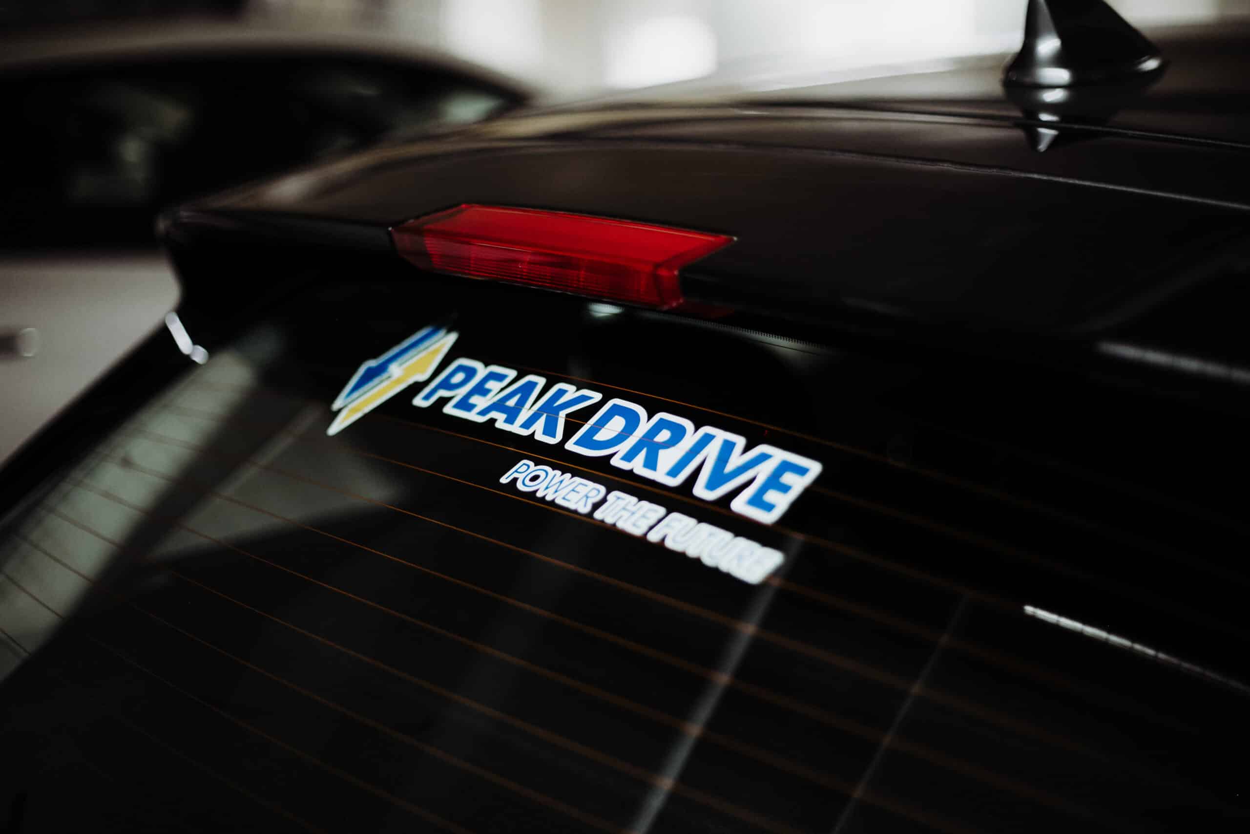 Peak Drive Sticker